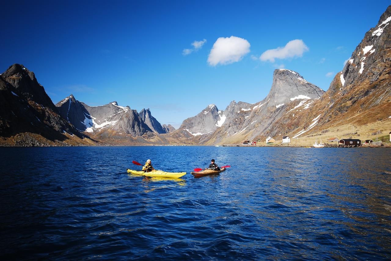 Lofoten Planet Basecamp Sørvågen Dış mekan fotoğraf