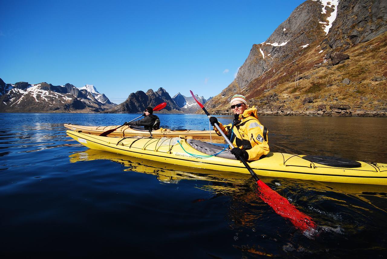 Lofoten Planet Basecamp Villa Sørvågen Dış mekan fotoğraf