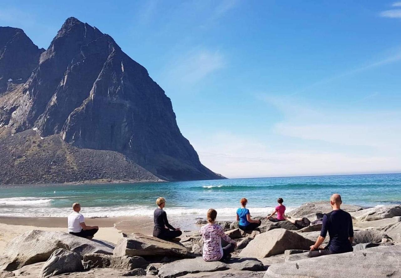 Lofoten Planet Basecamp Sørvågen Dış mekan fotoğraf